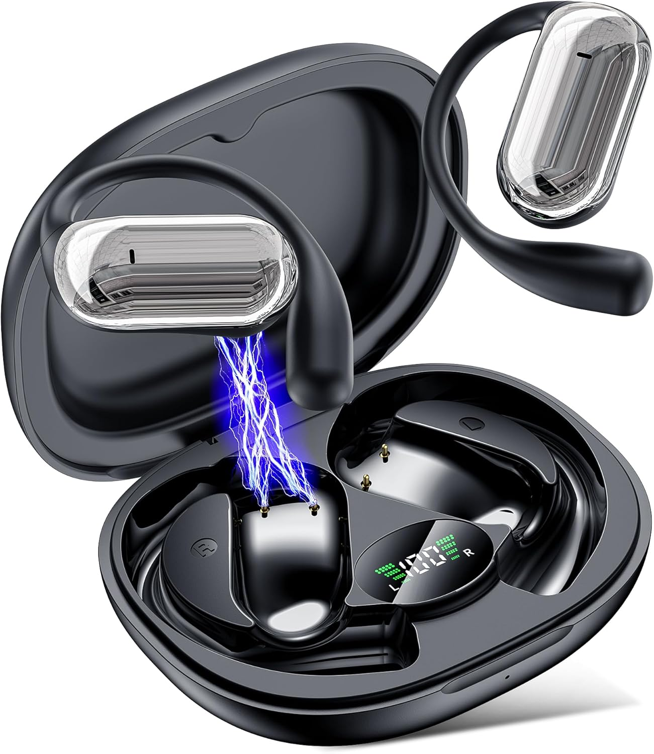 AI Translator Headphones Real Time Translation 144 Languages, 4-In-1 Bluetooth 6.1 Headset Wireless with App 180 Hours Standby Time Live Translation Headphones Earphones for Business, Travel, Study image number 6