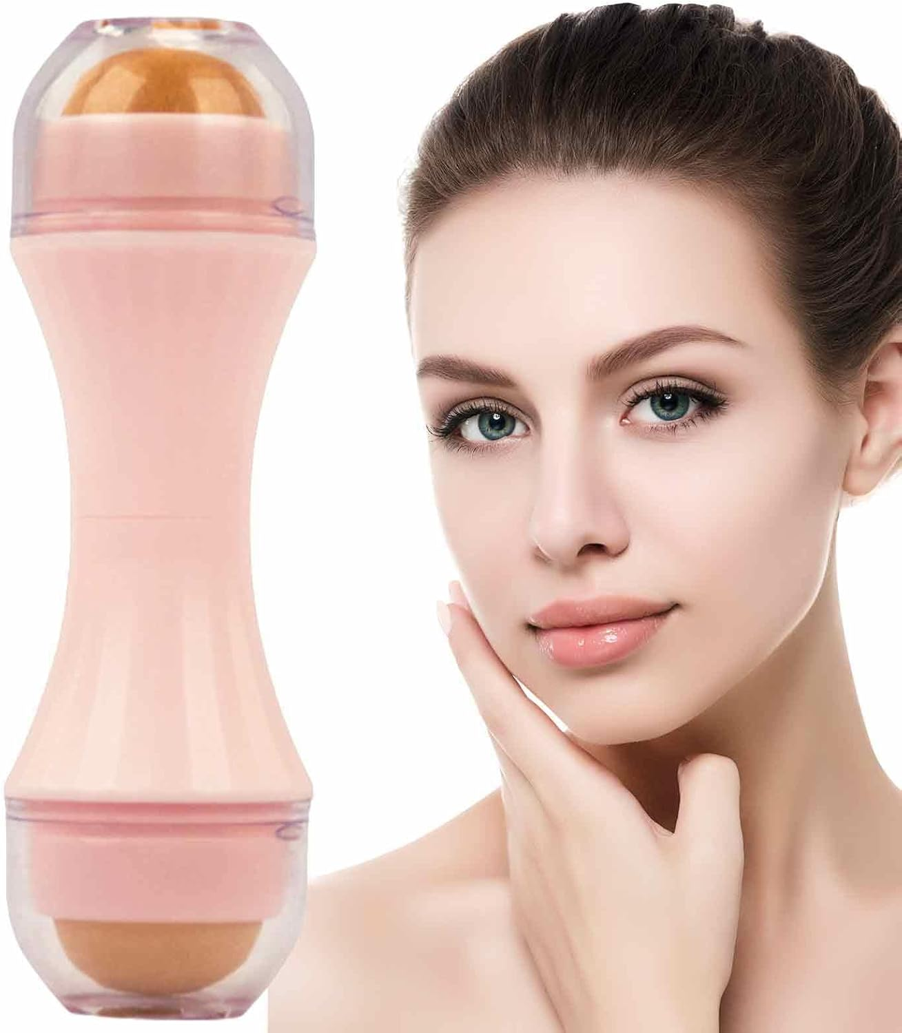 Volcanic Roller, Oily Skin Control for Face, Facial Skin Care Tools Oil Control Roller Stone Oily Skin Control for Face Makeup At-Home or -The-Go