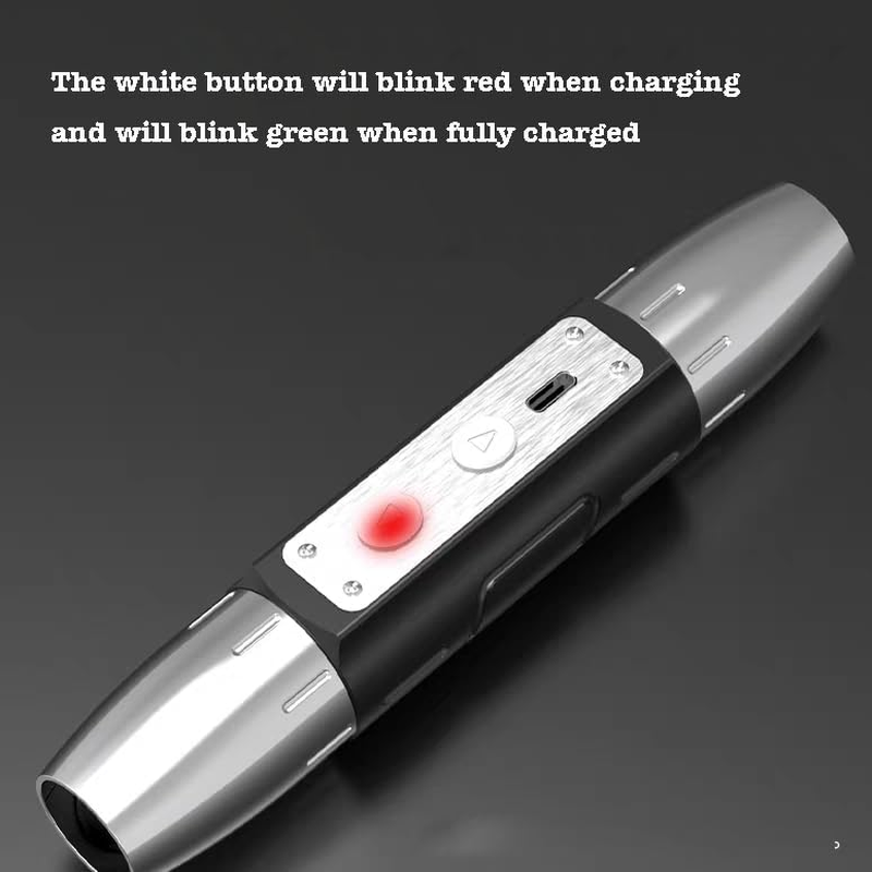 Lumirio Gemstones UV Flashlight, Super Bright Gem Tester for All Stones, Rechargeable Jade Jewelry Test Light, Yellow White UV 365Nm 395Nm Flashlight for Gem Stones Wooden Jewelry image number 5