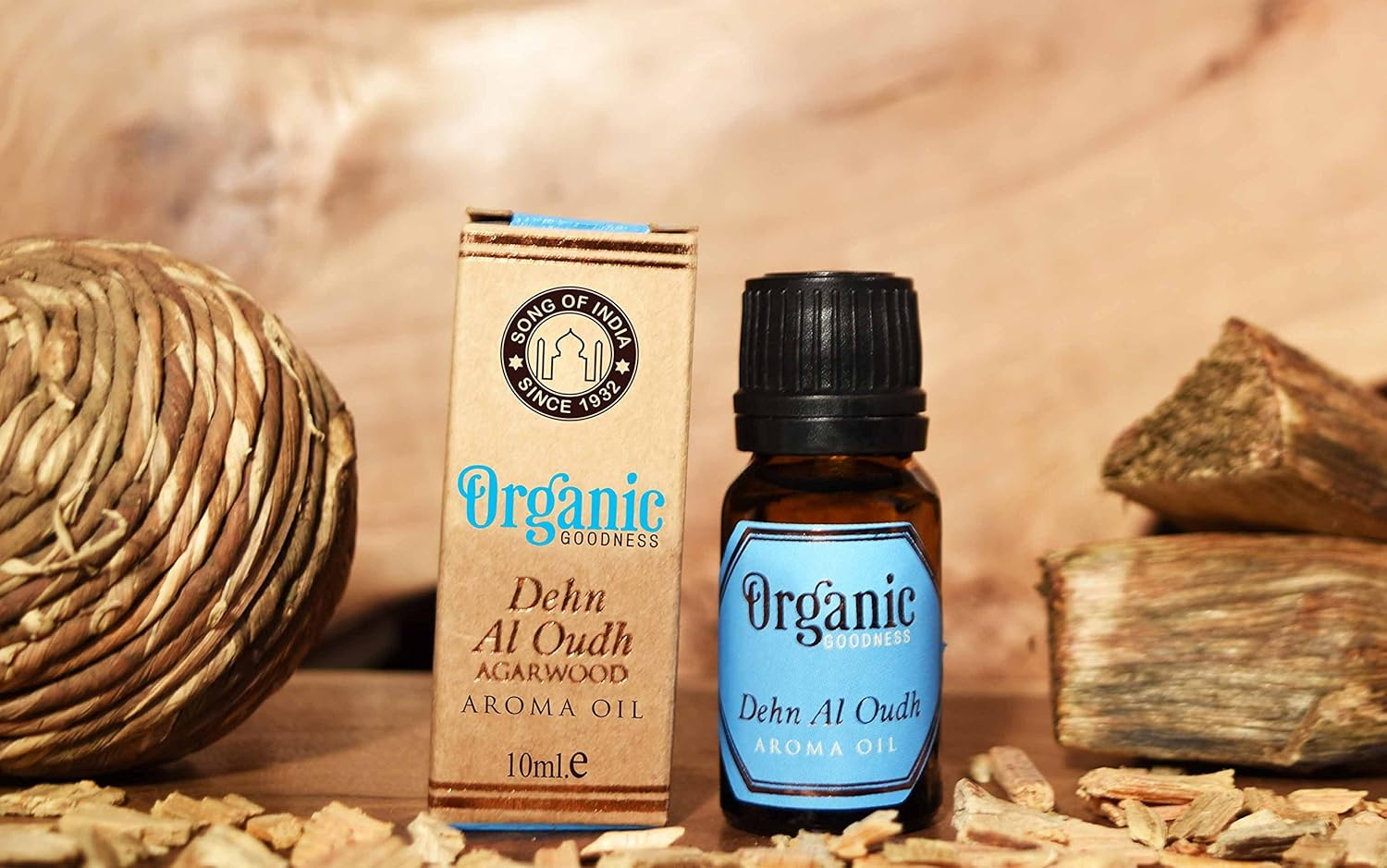 Huile Parfum&eacute;e Organic Bois D'Oud 10 Ml