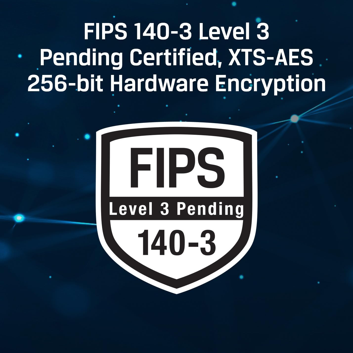 Kingston Ironkey Keypad 200 USB-C 32GB Encrypted Flash Drive | OS Independent | FIPS 140-3 Level 3 | XTS-AES 256-Bit | Badusb and Brute Force Protection | Multi-Pin Option | IKKP200C/32GB image number 6