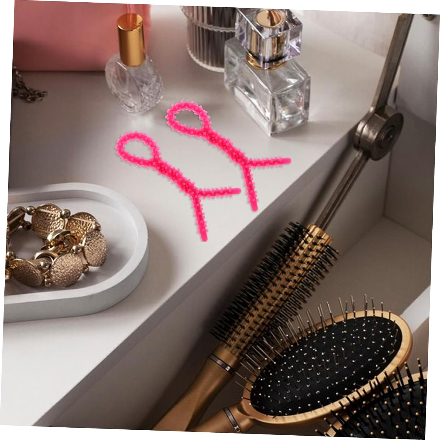 40Pcs Spiral Hair Roller for Wavy Hair Perm Rods Spiral Design for Quick Styling at Home image number 2