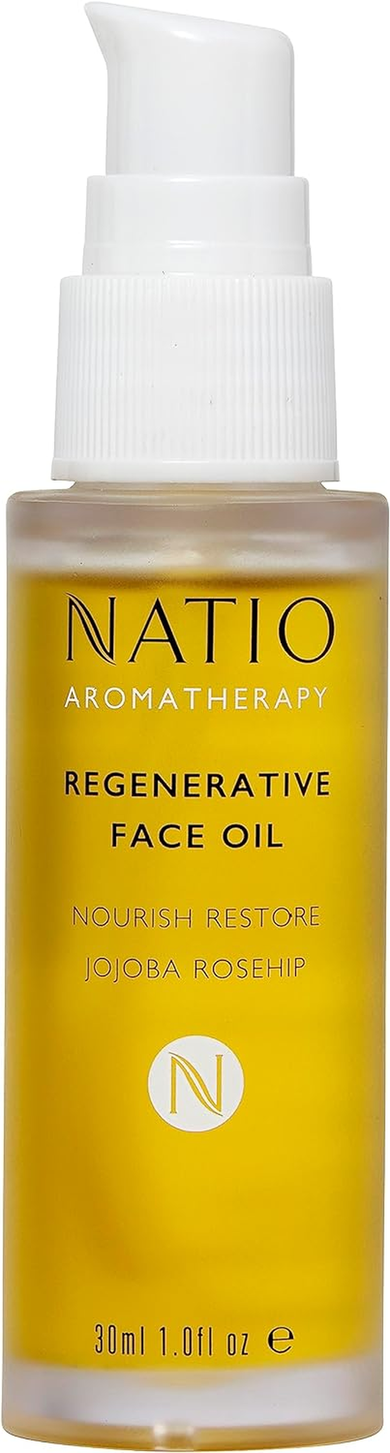 Natio Australia Aromatherapy Regenerative Face Oil 30Ml - Plumping Jojoba & Rosehip Oil for the Face, Suitable for All Skin Types - Plant-Based, Nourishing & Improve Elasticity - Made in Australia image number 4
