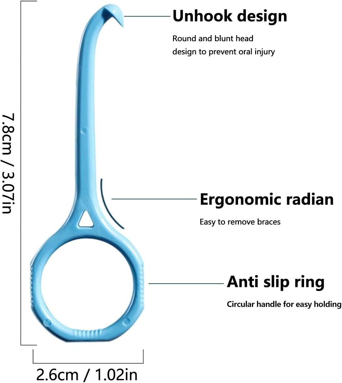 Glaais Aligner Removal Tool 4 Pack, Invisible Removable Braces Disassembly Tool, Hygienic Easy-Clean Oral Care Accessory, Non-Slip Design Lightweight for Daily Use & Travel (4 Colors) image number 1