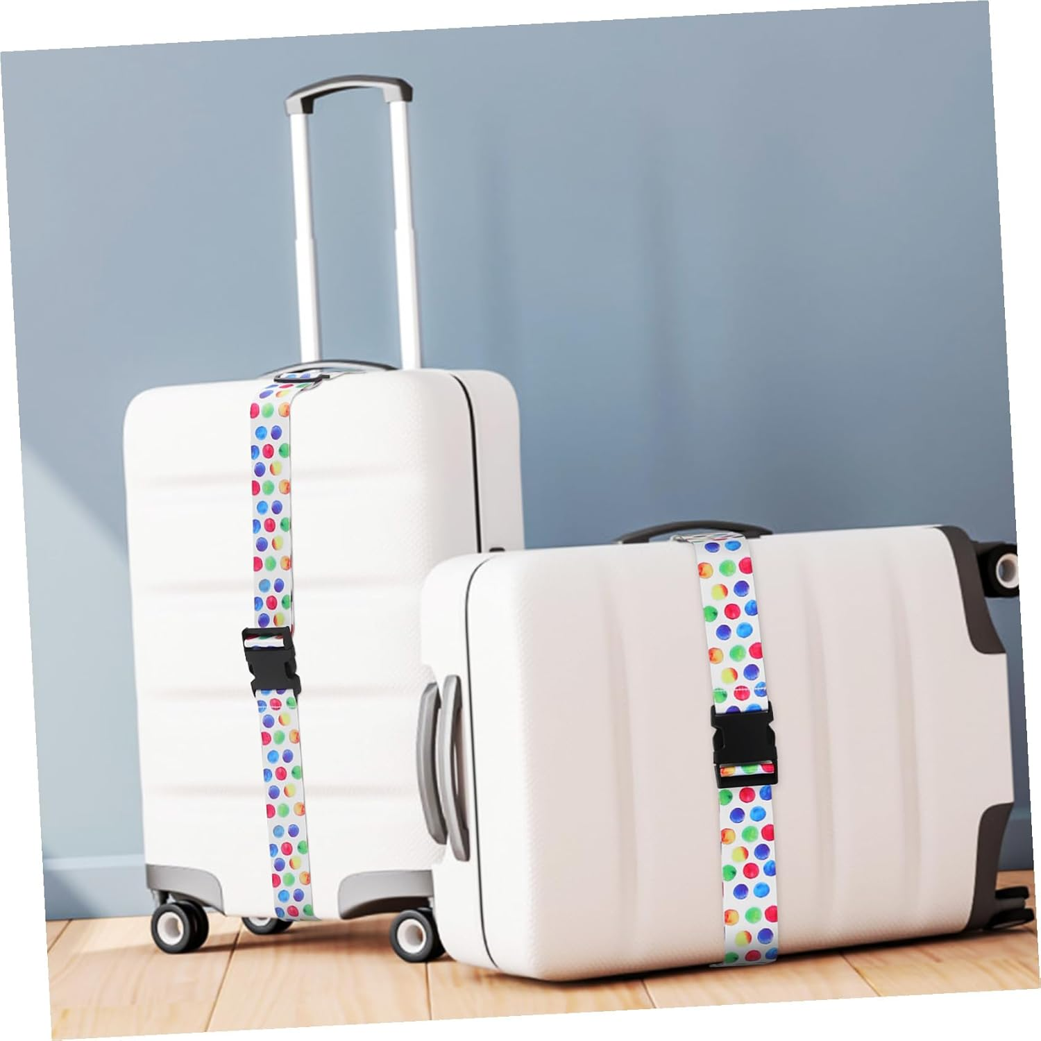 STOBAZA Luggage Straps Lockable Belt Travel Suitcase Straps for Suitcases Luggage Belt Travel image number 3