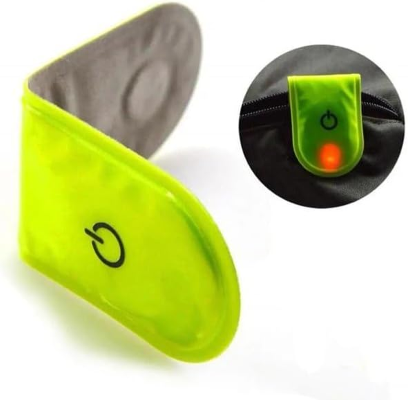 Yuanholumid Night Running Reflector Light,Led Safety Magnetic Clip Light,Outdoor Clip Running Lights,For Night Walking,Cycling,Camping,Hiking,Running,Jogging Safety Accessories