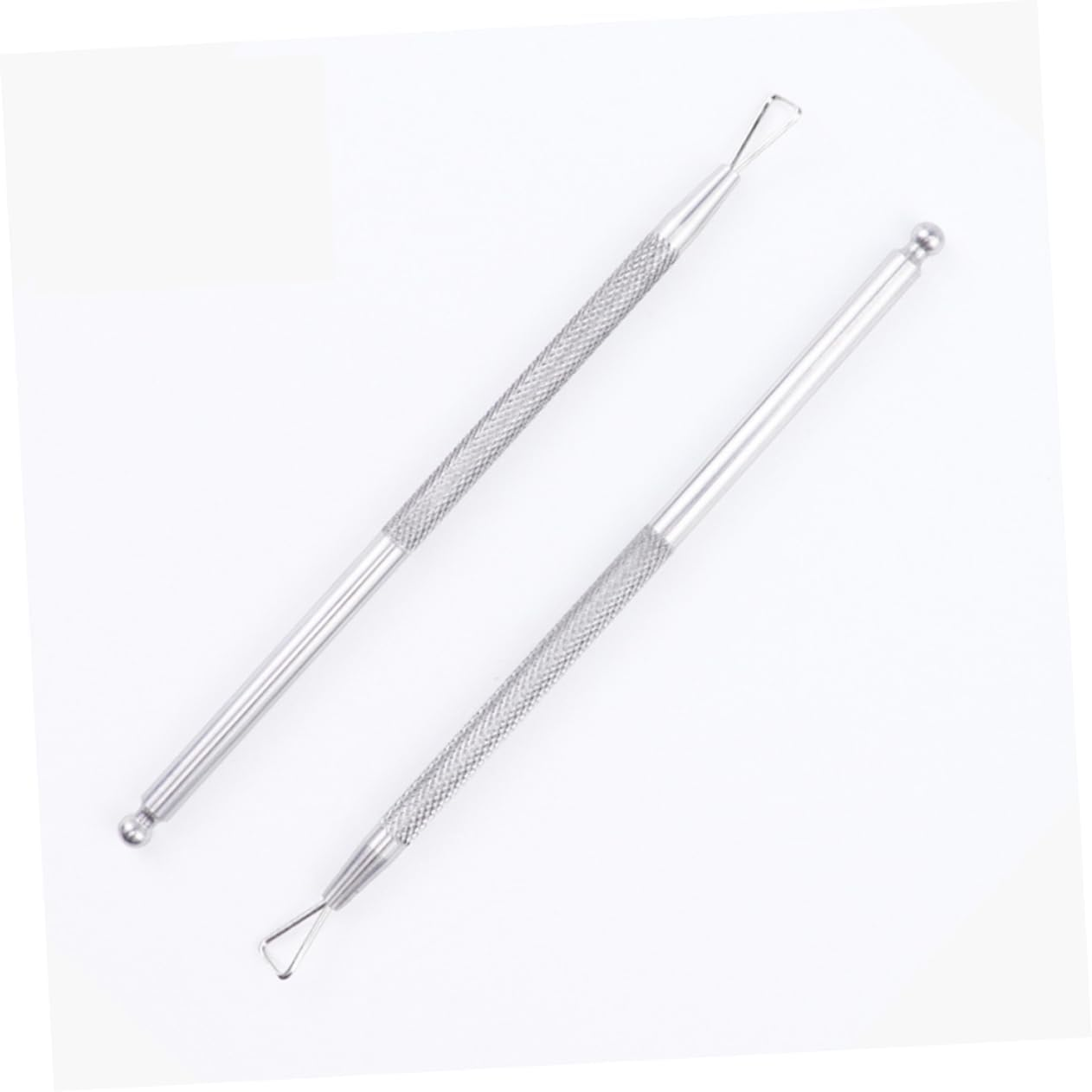 SOESFOUFU 3Pcs Cuticle Pusher Tool Nail Cuticle Remover Peeler Scraper Nail Polish Remover for Manicure image number 2