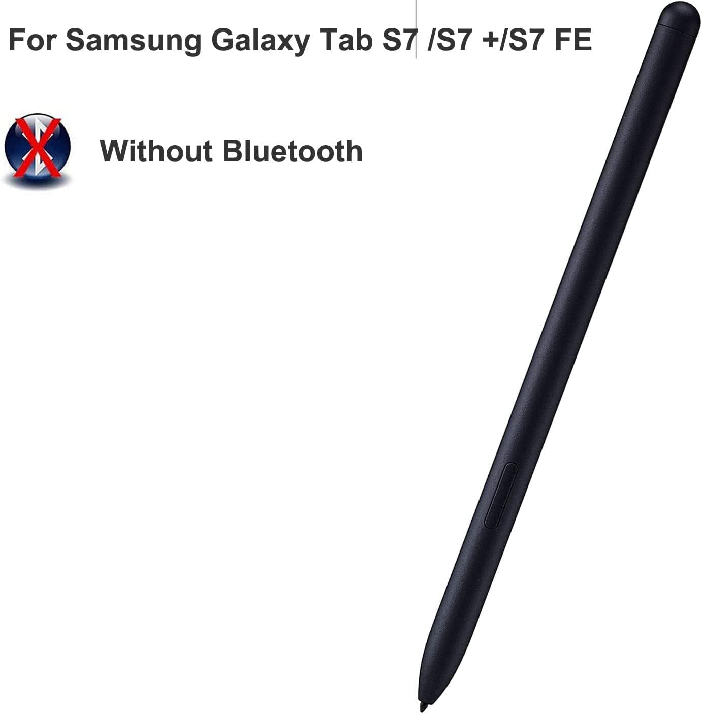Galaxy Tab S7 Pen Replacement Pointer Stylus Pen for Samsung Galaxy Tab S7,Tab S7+ Plus,Tab S7 FE S Pen Stylus+ Tips/Nibs (Black Pen) - Gold image number 4
