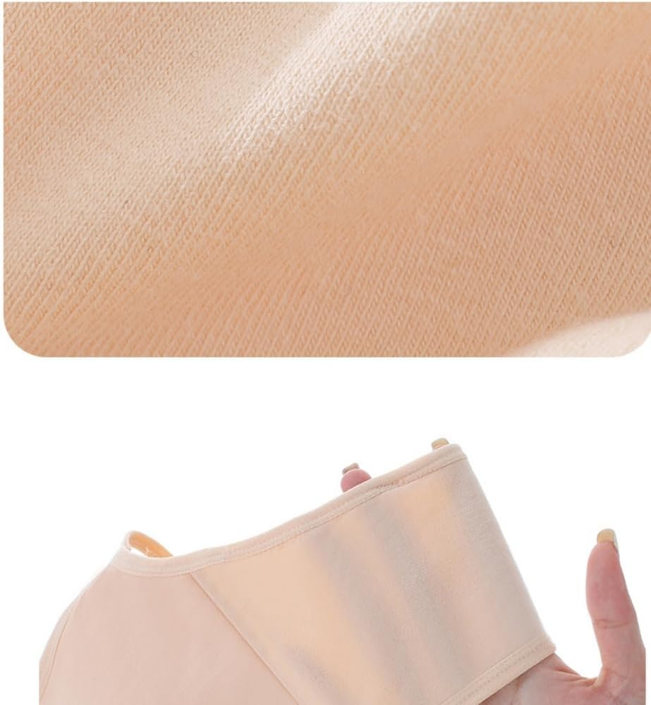 Fyluoke Big Girls' Training Bras Stretch Vest Crop Cami Sports Seamless Bralettes Bra for Teens image number 5