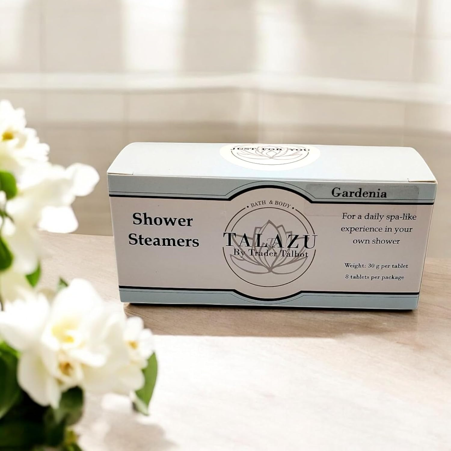 Gardenia Scented Premium Shower Steamers image number 3