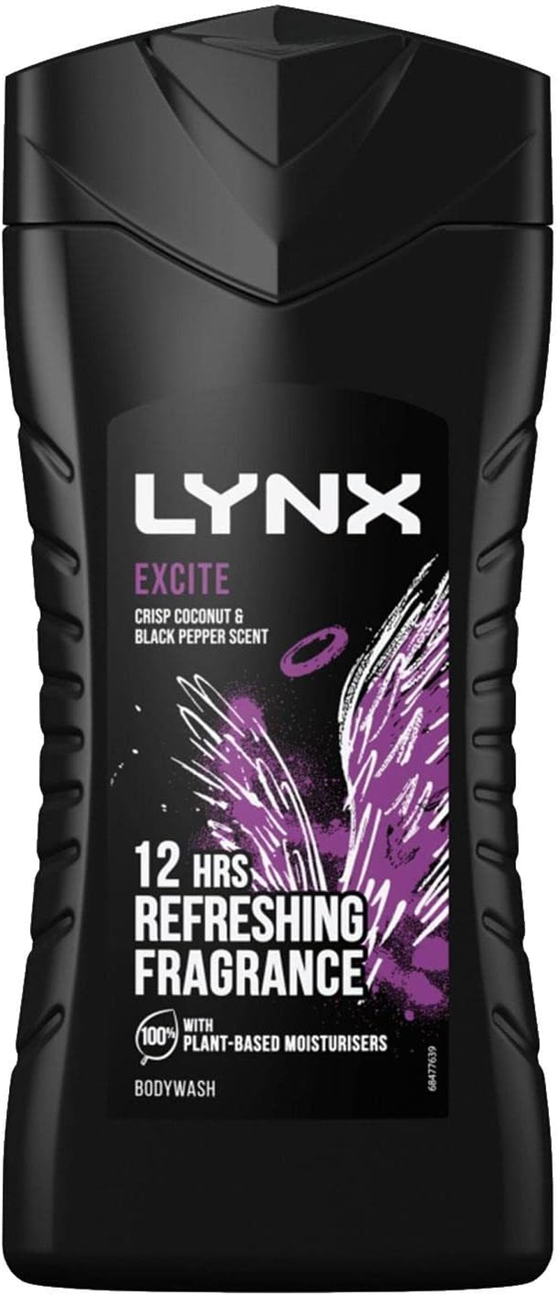 6X Lynx Excite Shower Gel Mens Body Wash 250Ml image number 2