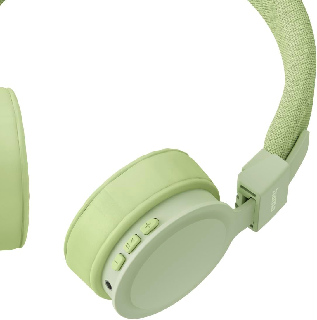 Hama, Freedom Lit III Bluetooth Headphones, On-Ear, Foldable, with Microphone, Green image number 5