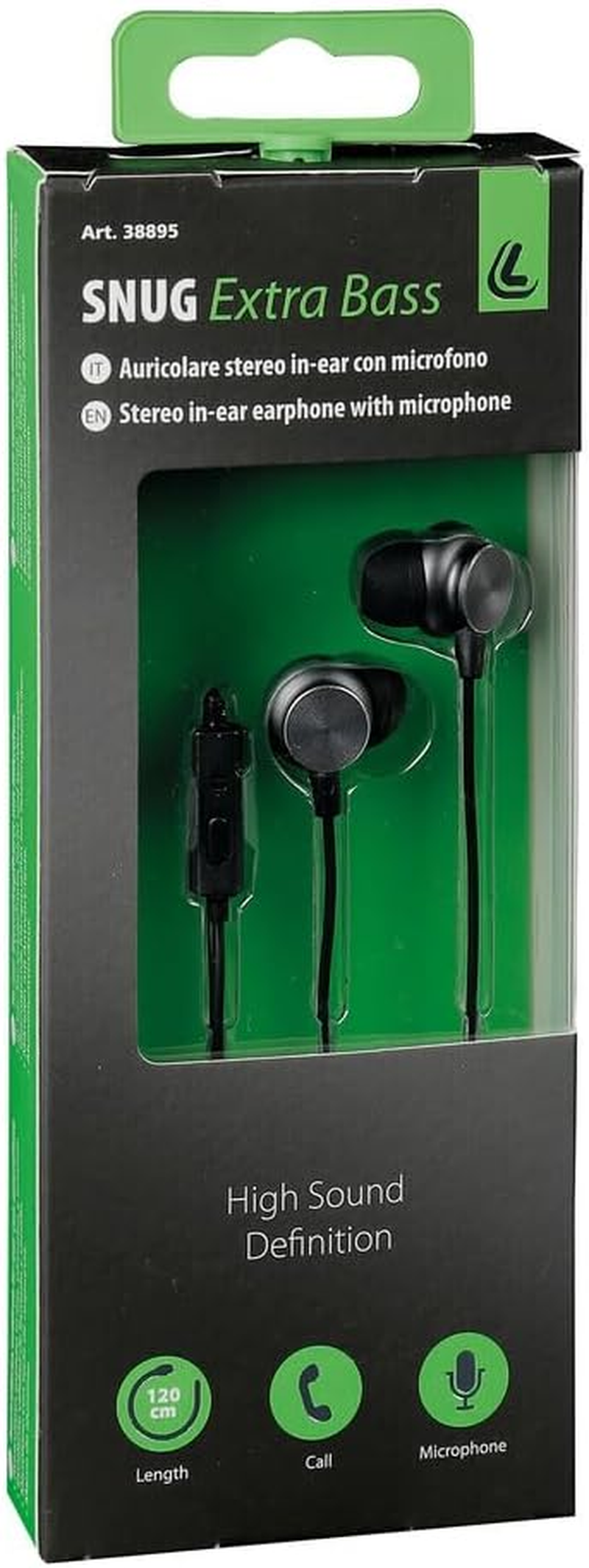 Lampa Snug 38895 Stereo In-Ear Headset with Microphone image number 6