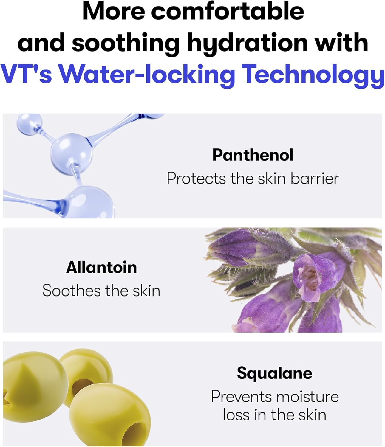 VT COSMETICS Glucamune Cream, Intensive Hydration, Soothing & Moisturizing Care for Sensitive Skin, Glow Finish (100Ml) image number 4