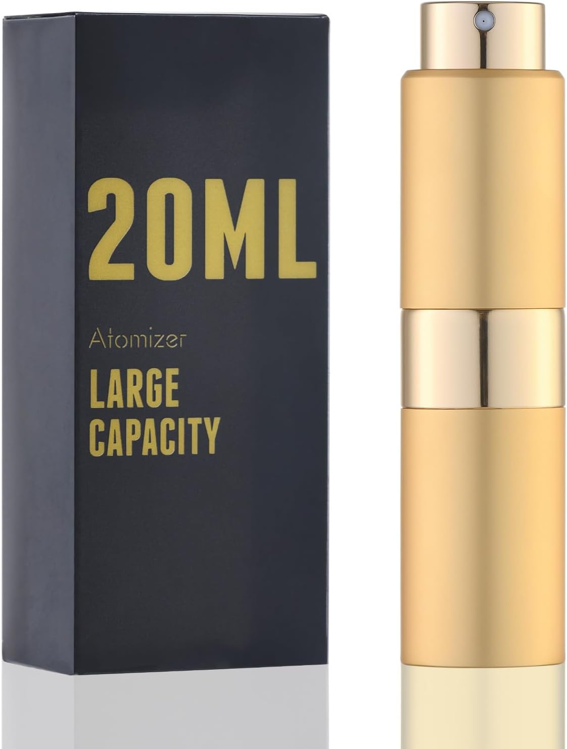 Owlyee Perfume Travel Refillable Atomizer Bottle: Cologne Spray Mini for Refill - Empty Fragrance Sprayer for Men - Large Size 20ML Pink