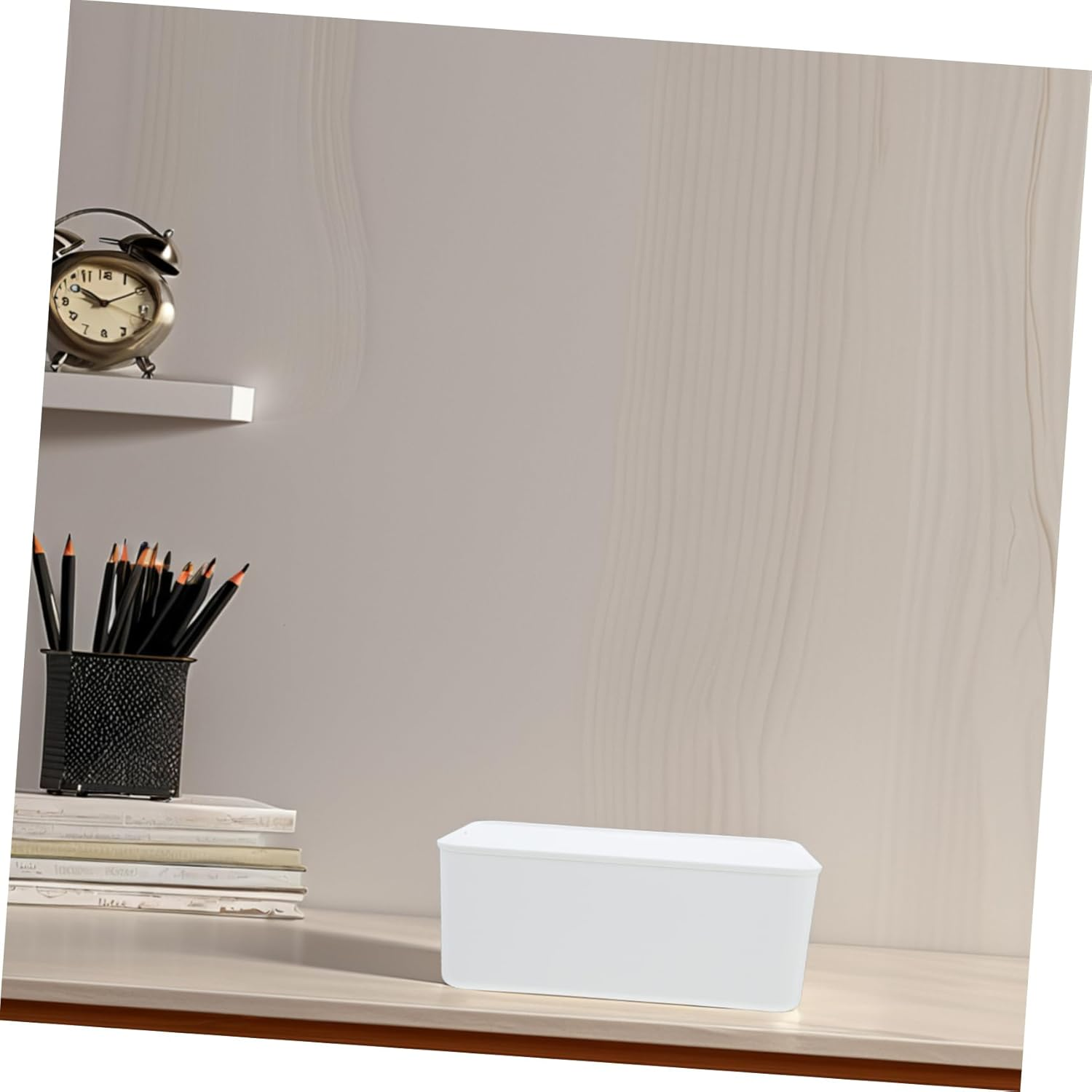 CANIGHT Bathroom Wipes Dispenser Refillable Wipes Container Tissue Boxes Storage for Home Office image number 2