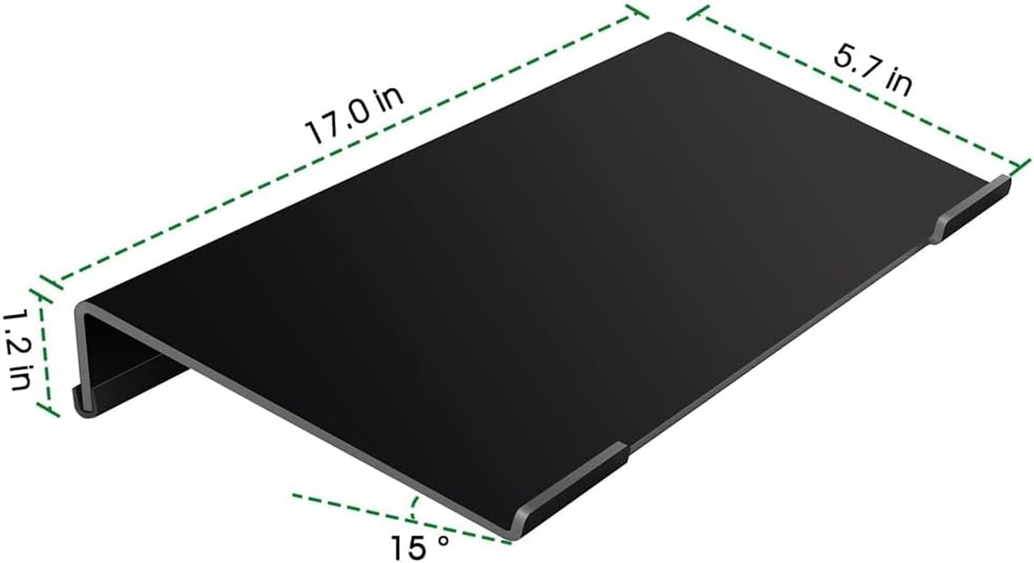 Fulillanlun Acrylic Computer Keyboard Stand Keyboard Holder for Desktop for Desk, Keyboard Riser Tilt Lift