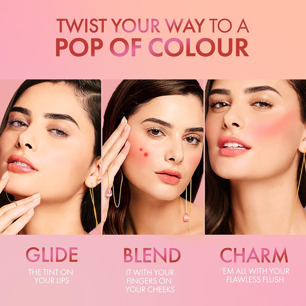 LAKM&Eacute; Natural Lip Love Lip & Cheek Downtown Nude image number 1