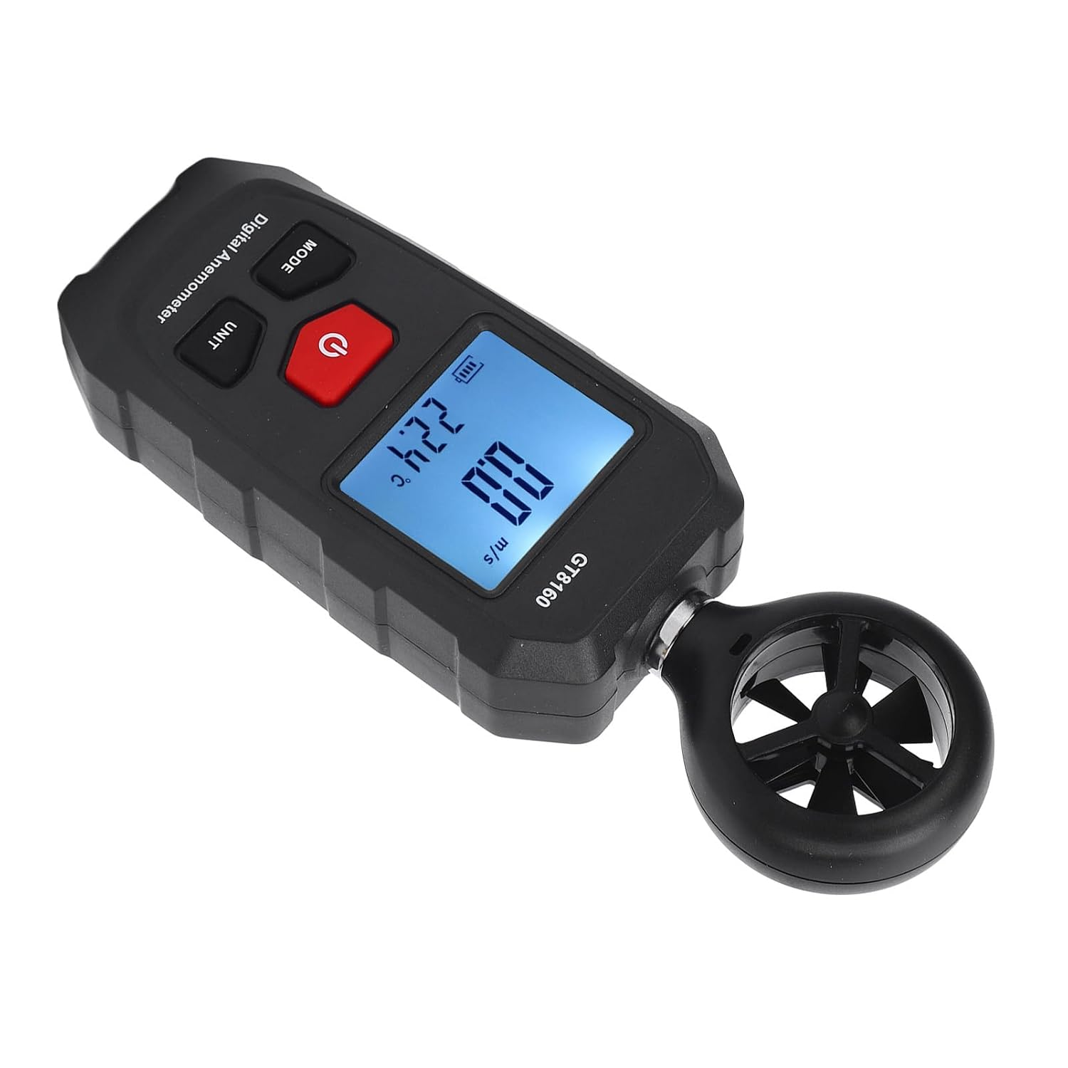 Digital Wind Speed Meter Temperature Humidity Sensing 6 Measurement Units Portable and User Friendly Weather Station Outdoor Wind Wireless Indoor Meter Rain Thermometer Stations image number 4