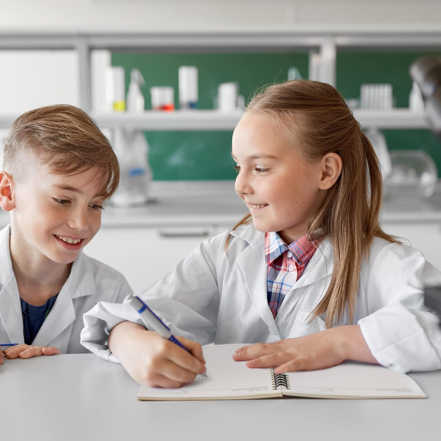 48 Pack A5 Spiral Notebook College Ruled Spiral Notebook Bulk Inches Hardcover Kraft Notebooks Lined Travel Writing Notebooks Journal Notepad for Office School Supplies, 100 Pages, 8.3 X 5.5 Inches image number 2