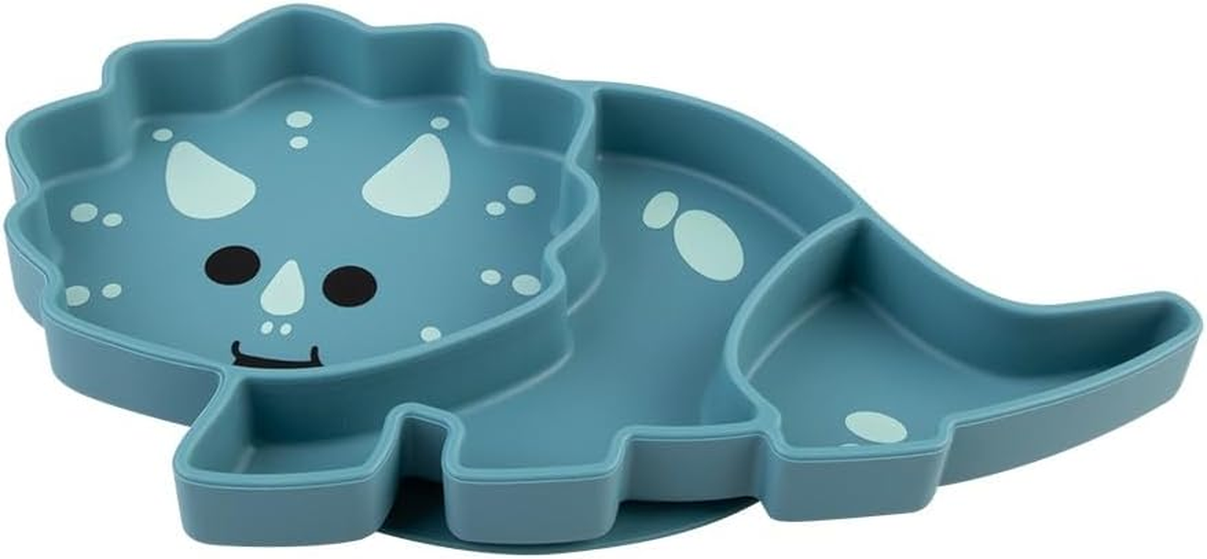 Melii Luxe Silicone Suction Plate - Dinosaur image number 1