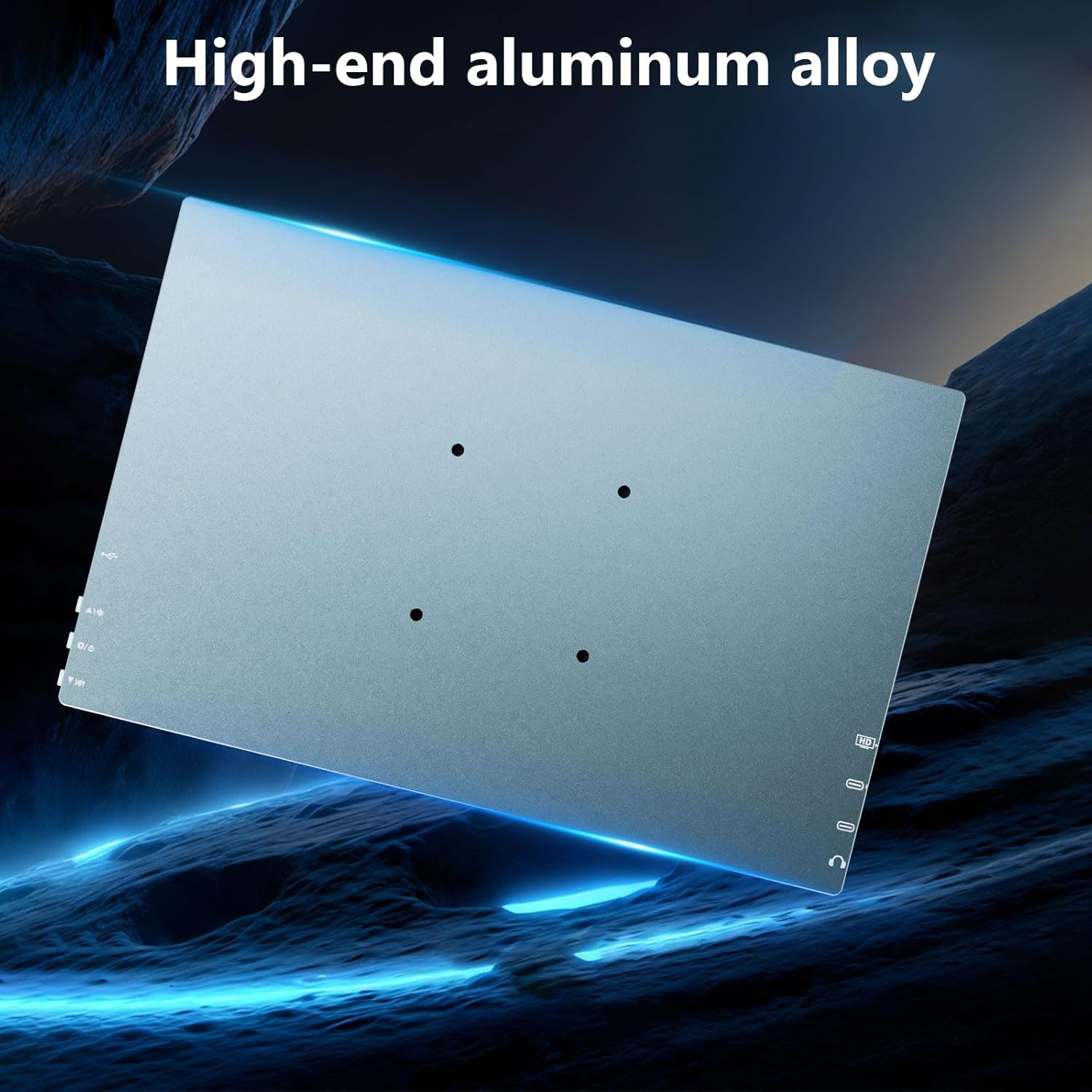 Touchscreen Portable Monitor, 16 Inch 1920X1200 Full HD Portable Gaming Monitor HDR, HDMI USB C External Monitor, Suitable for Laptops Xbox Switch with Smart Cover and Storage Bag image number 3