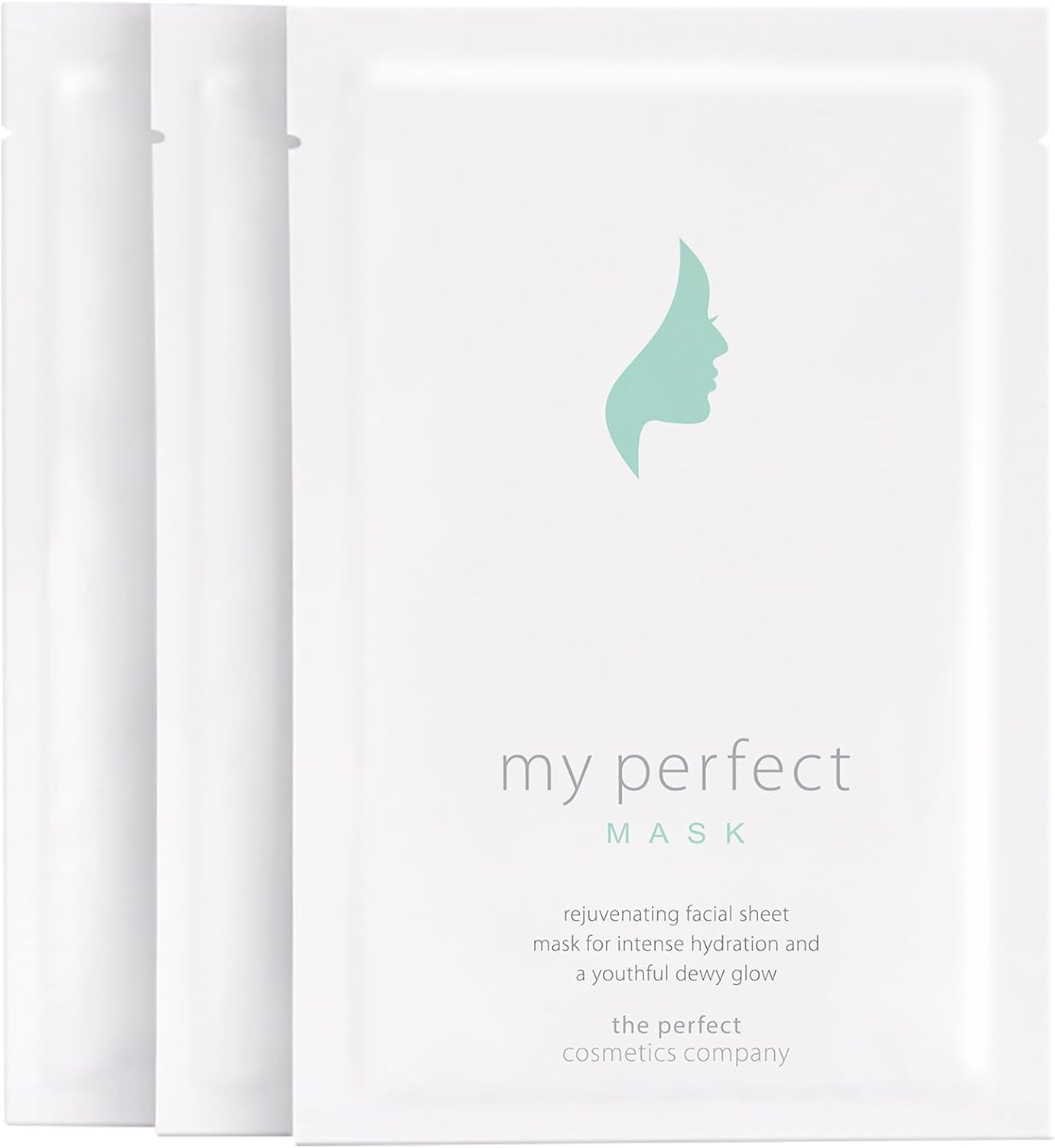 My Perfect Mask - the Perfect Cosmetics Company Hyaluronic Sheet Masks for Intense Hydration & Youthful Dewy Glow for All Skin Types (Pack of 3) image number 4