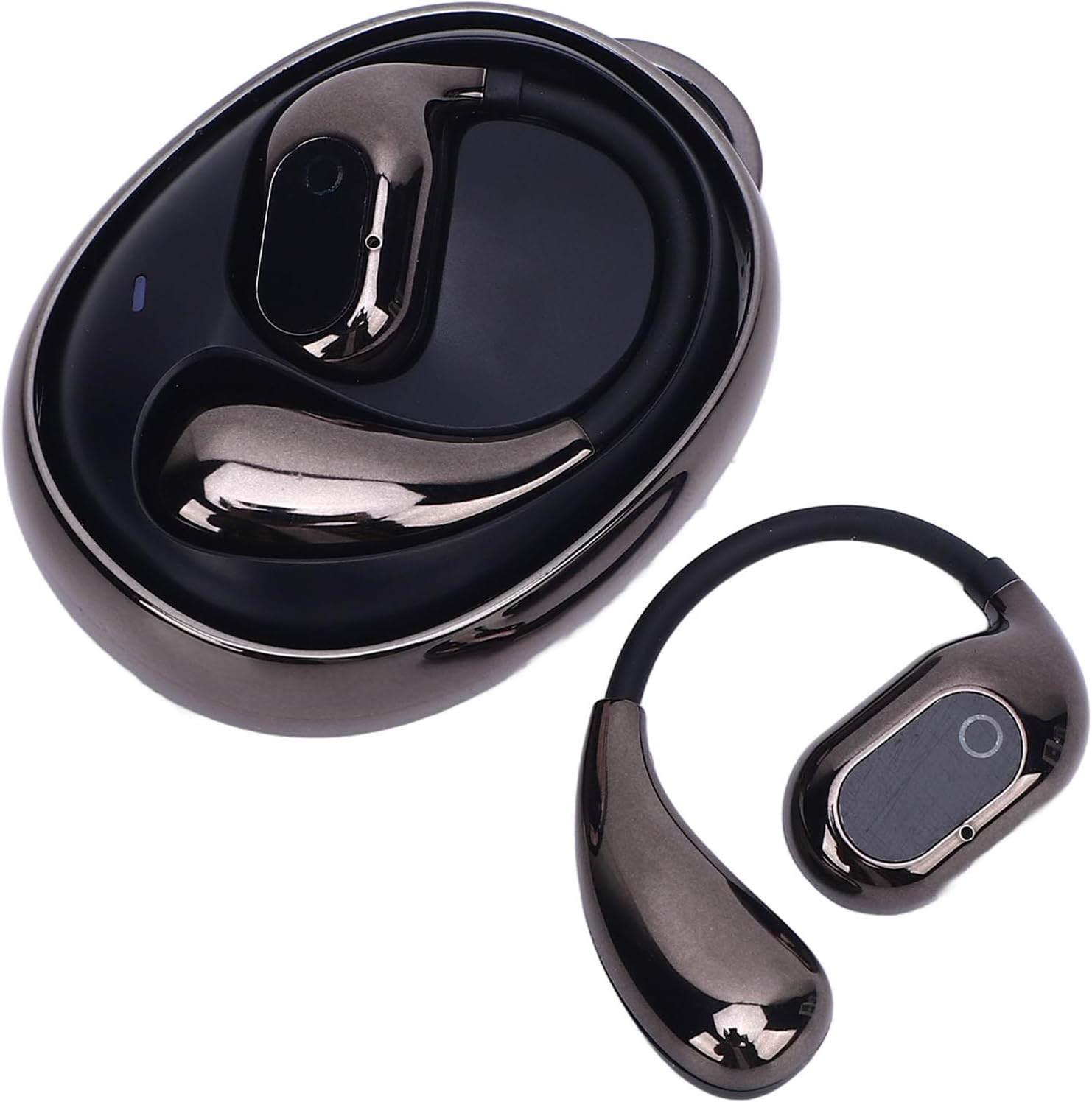 Jectse Translation Earbuds Supporting 144 Languages Real Time Translation for Travel Business, Hifi Stereo Sound Earphones (Black) image number 4