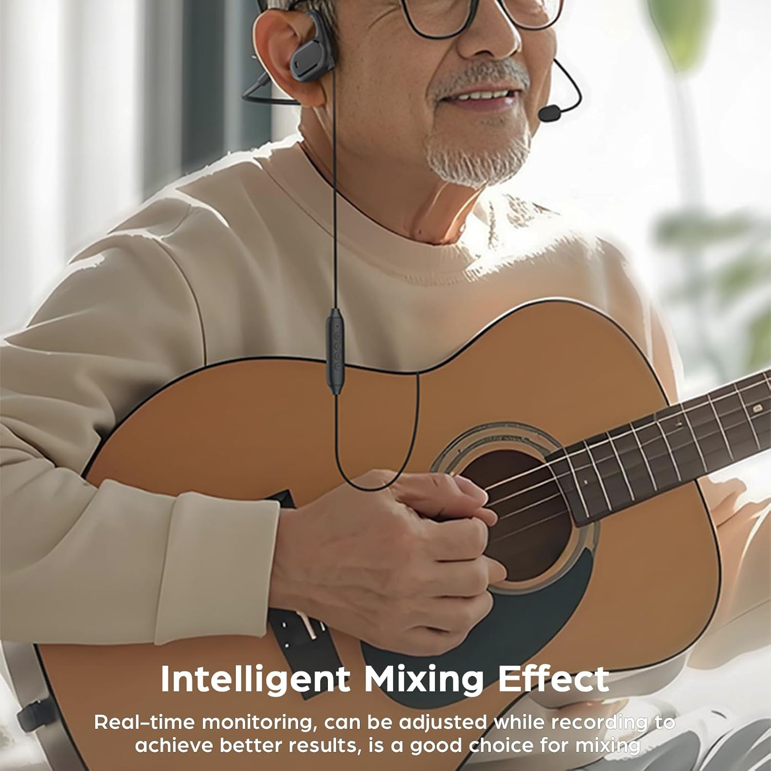 USB C Headphones with Microphone Neckband Monitoring Wired Stereo Gaming Headset 7.1 Surround Sound Noise Cancelling for Calls Work Sports Driving Cycling image number 2