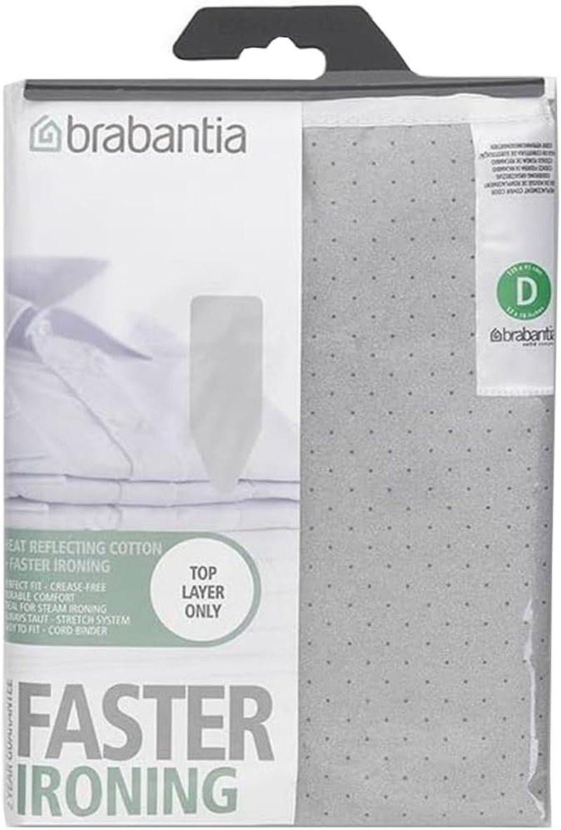 Brabantia Ironing Board Cover, B Size, Metalized