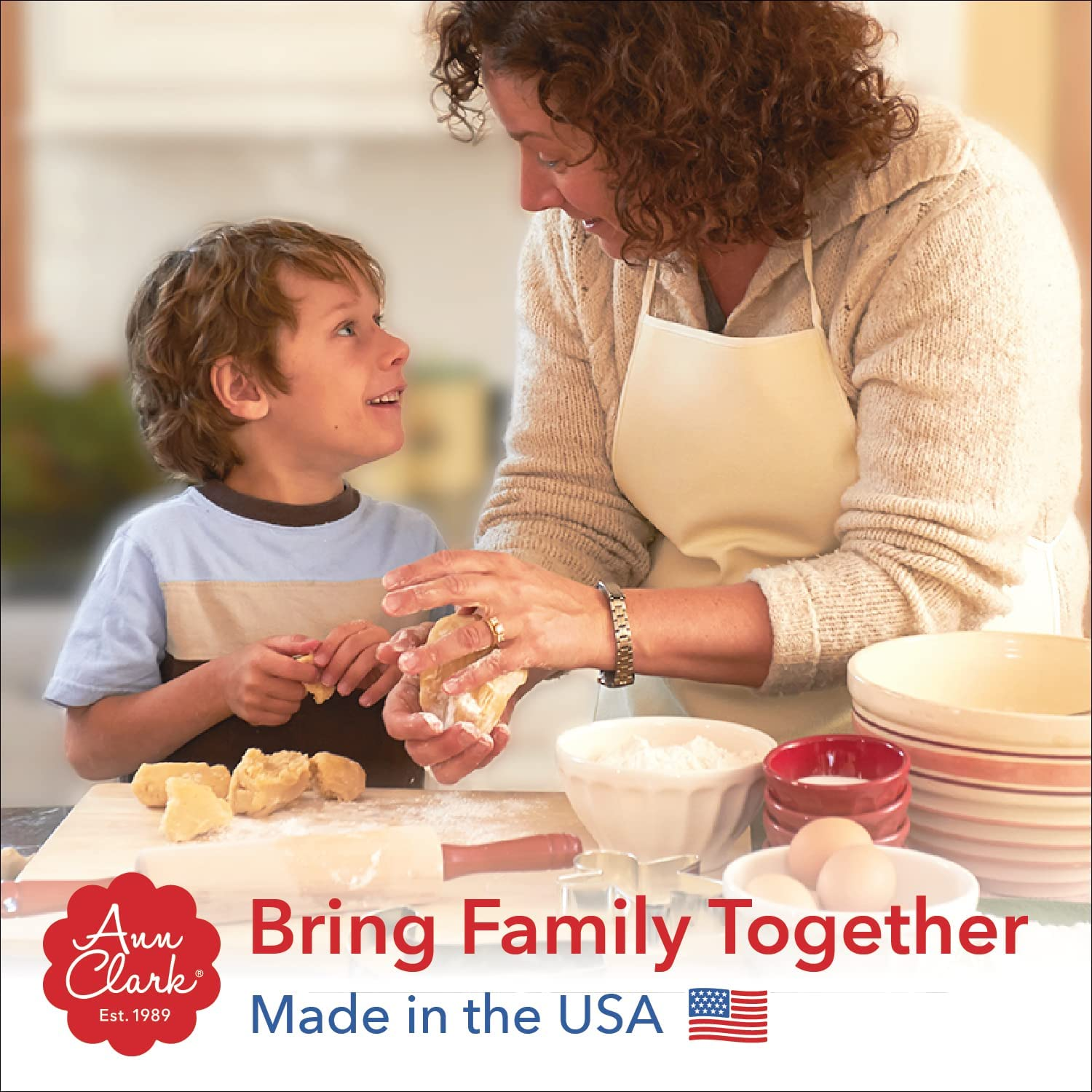 Ghost Cookie Cutter, 3" Made in USA by Ann Clark image number 6