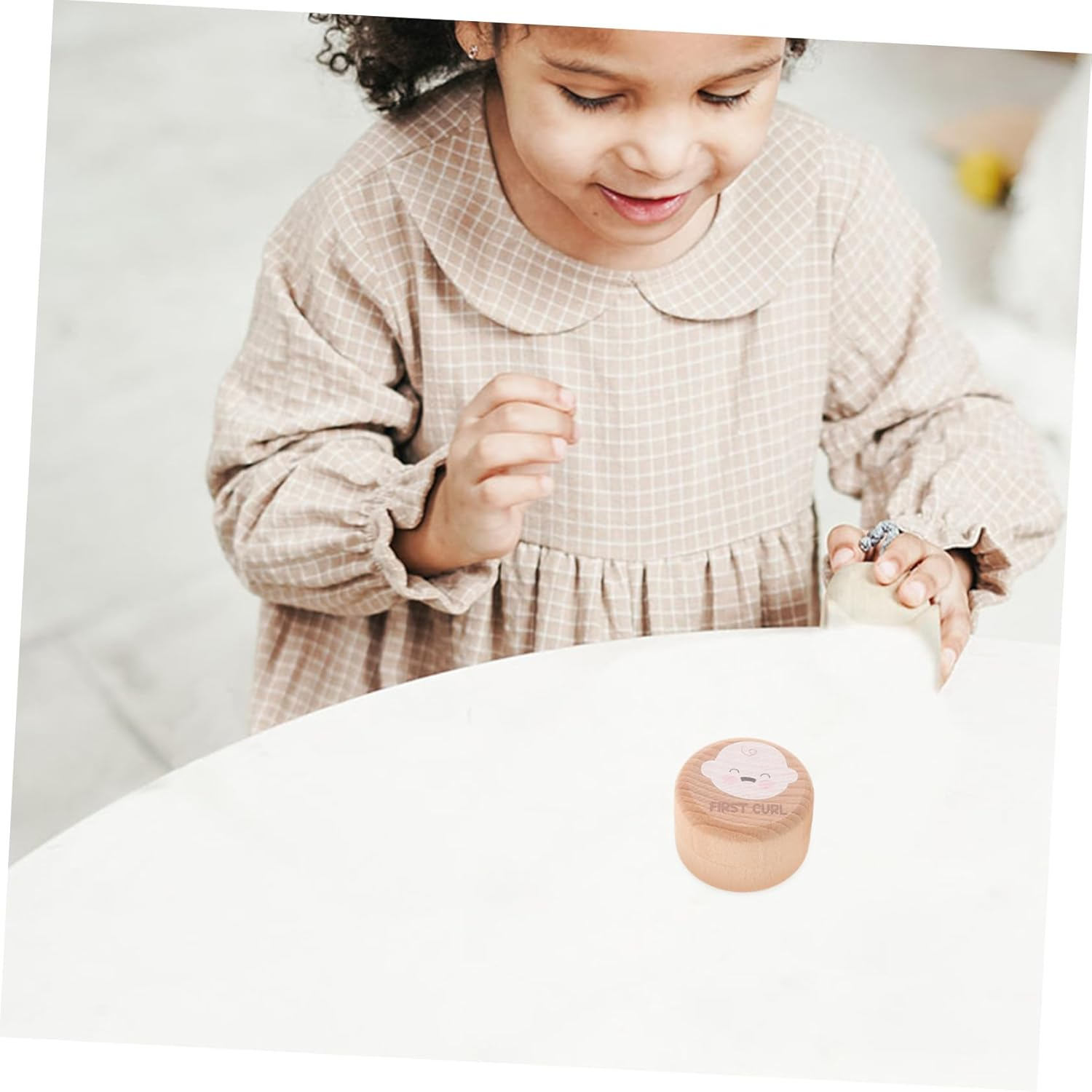 IMIKEYA 2Pcs Tooth Box Set Cute Wooden Keepsake Holder for Lost Teeth Storage for Boys Craftsmanship Organize image number 3