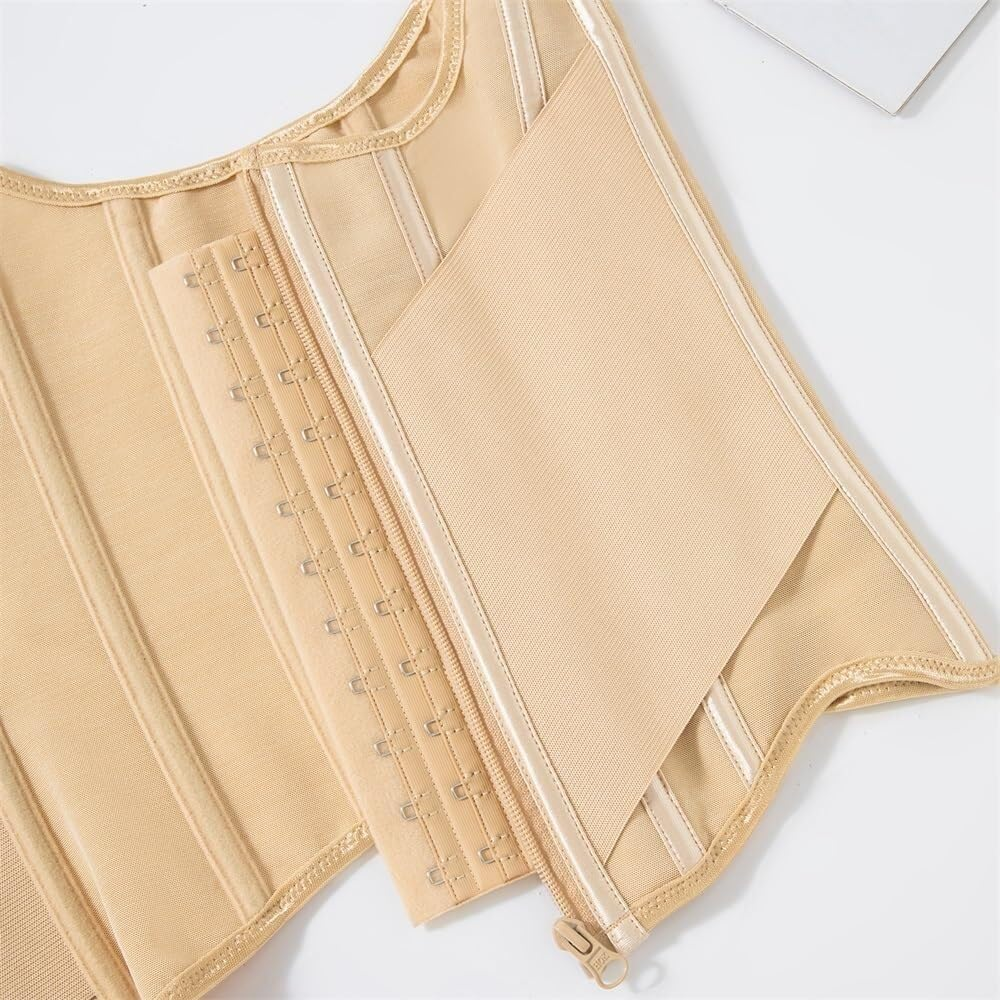 Fitness Strong Corset High Waist Belly Belt, Large Size Body Shaping Waist Belt Adjustable Body Shaper image number 2