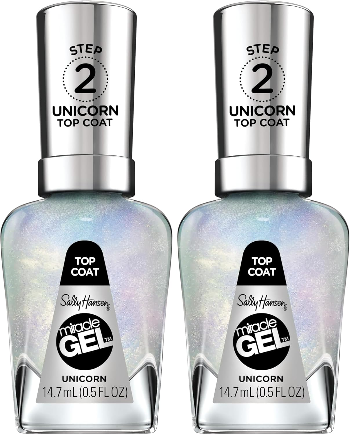 Sally Hansen Miracle Gel Unicorn Top Coat (Pack of 2)