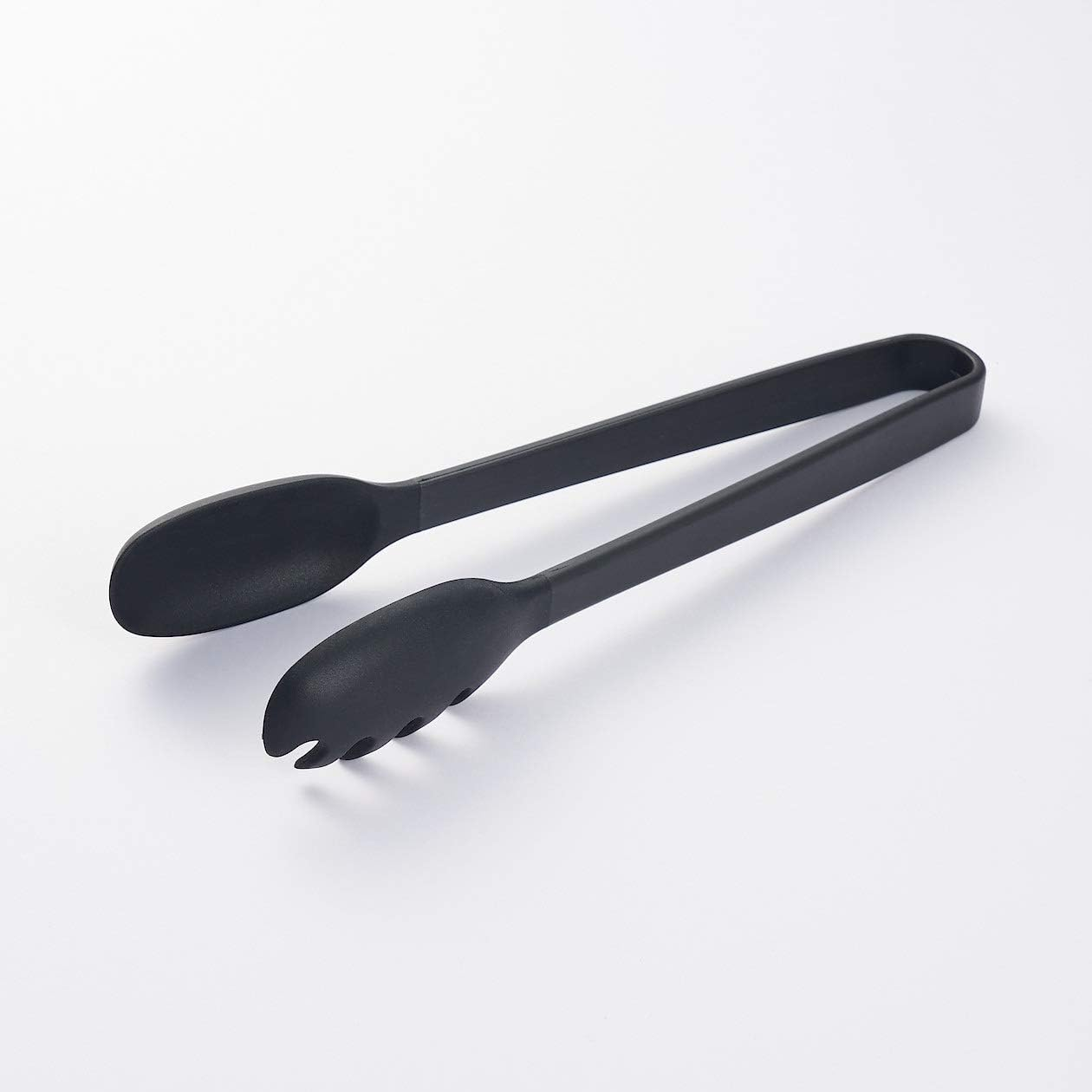 MUJI 44498767 Silicone Cooking Tongs, Approx. 10.6 Inches (27 Cm), Black image number 5