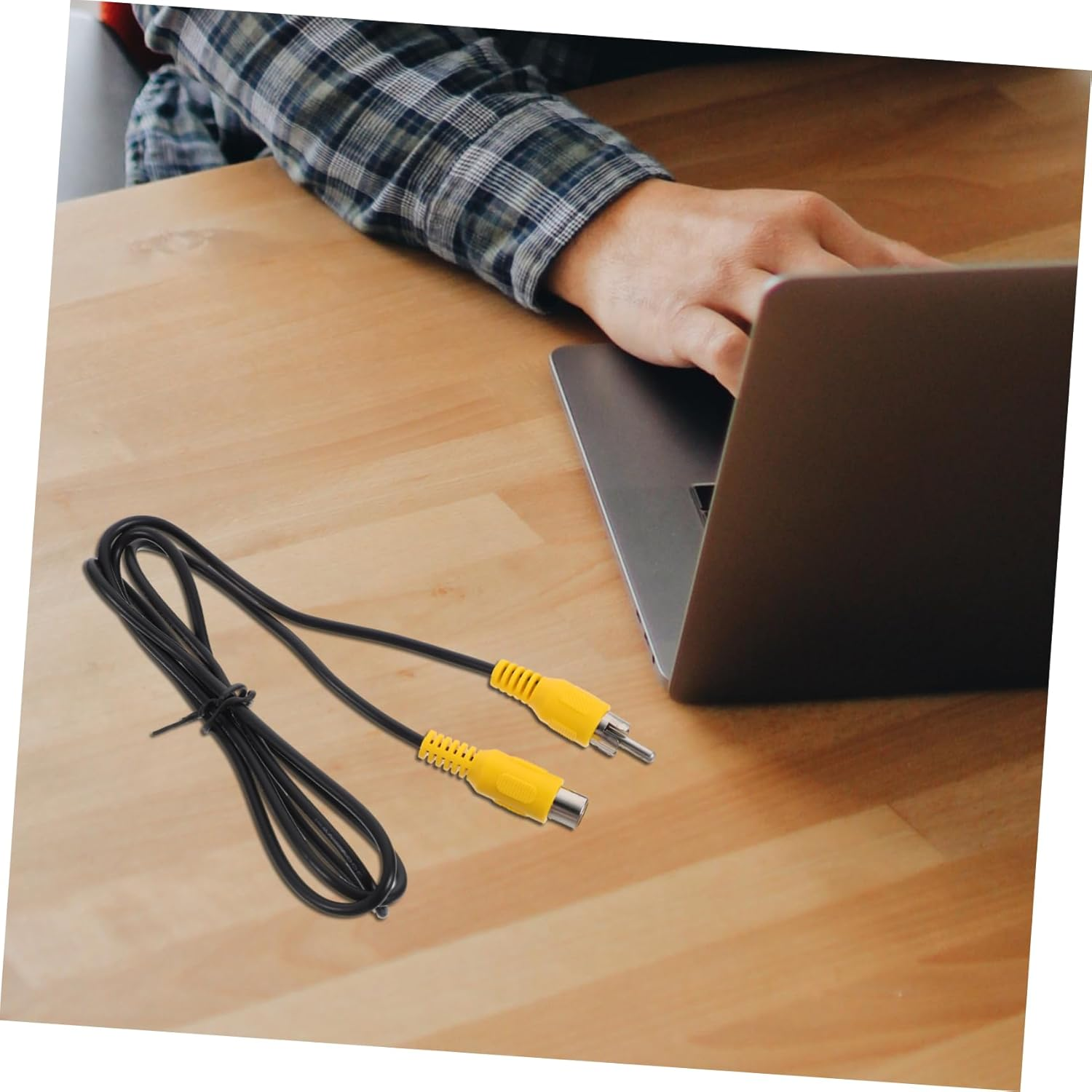 DOITOOL RCA Audio Extension Cable Male to Female for and Home Entertainment Setups for Reliable Connection image number 1