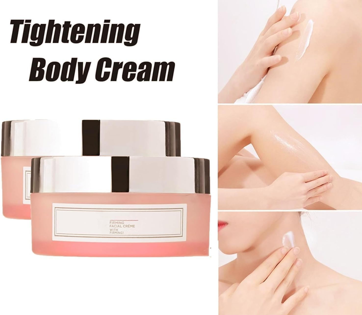 Champagne Lifting Firming Facial Creme, Champagne Lift Firming Facial Moisture Cream, Temporary Skin Tightener, Instant Tightening Moisturizer, Deep Hydration & Smoothing for Face and Neck (1PCS) image number 4