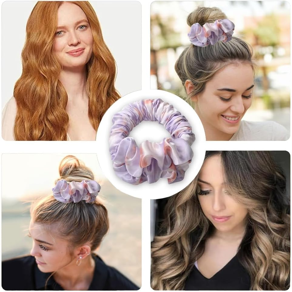 XFSRG Curlers without Heat, Heatless Curls Band, Curling Band without Heat for Long Hair, Hair Roller for Sleeping, Lazy Hair Roller for Sleeping (Brown)