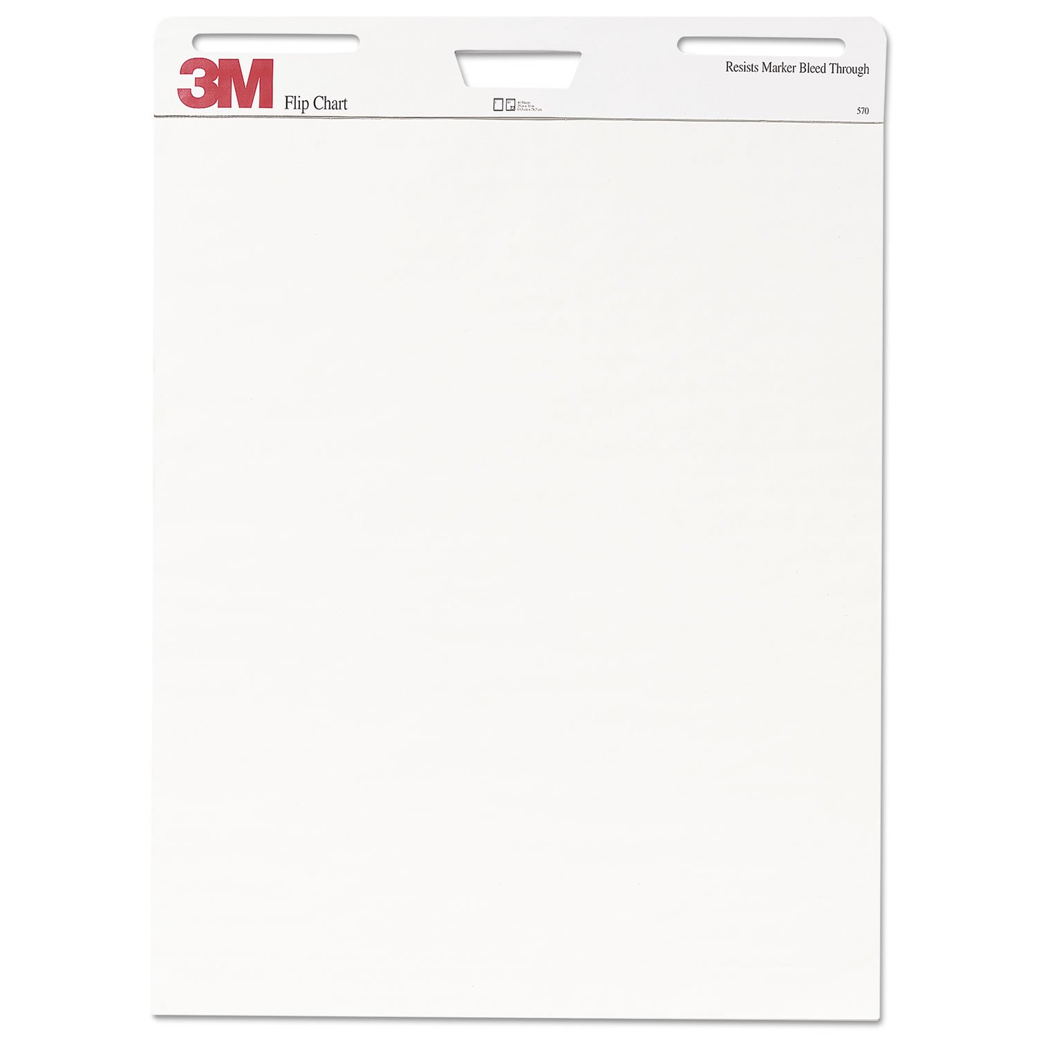 Post-It 3M Flip Chart 570, 76Cm X 63Cm, 40 Sheets/Pad image number 1