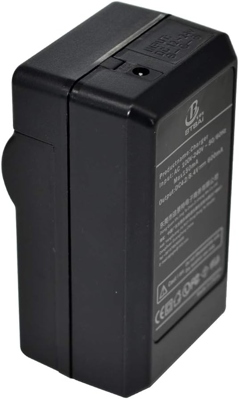 Single Mains/Car Battery Charger for DMW-BLE9E DMW-BLE9PP DMW-BLE9 DMW-BLG10E DMW-BLG10 Lumix DC-TZ100 DC-TZ95 DC-TZ90 DMC-GX7 DMC-GX85 DMC-ZS60 ZS70 ZS80 ZS100 ZS200 Camera image number 3