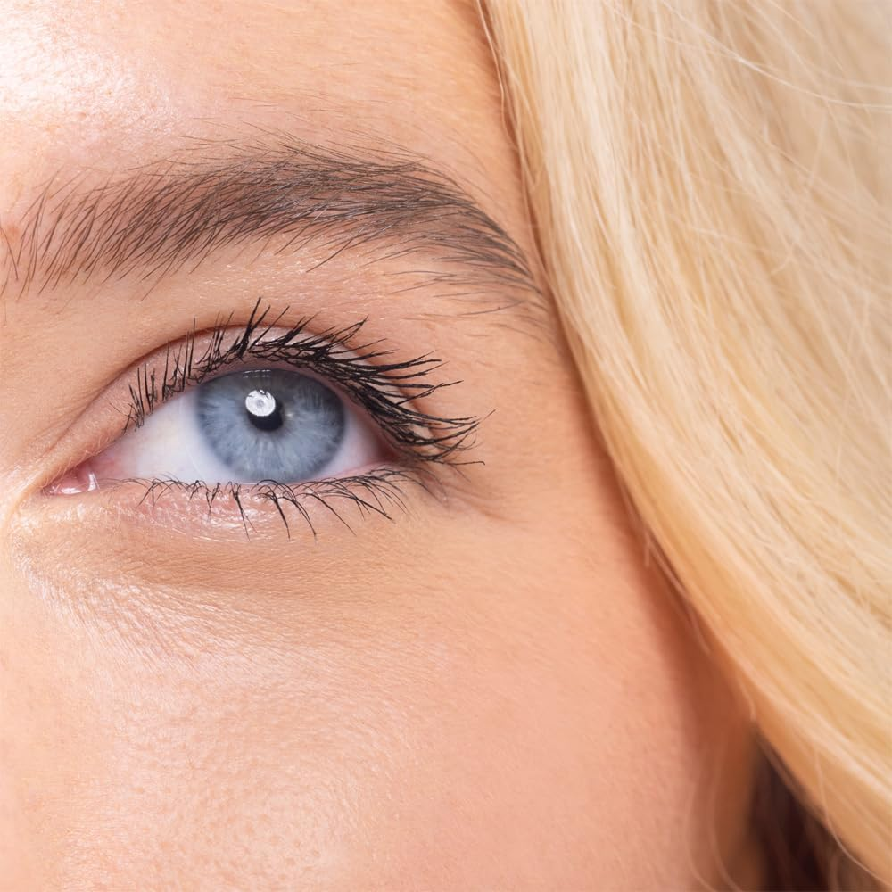 DB Cosmetics Mascara False Lash Effect Formula with Hourglass Brush Nourishing Hyaluronic Acid Pro Vitamin B5 Vitamin E Vegan Gentle for Sensitive Eyes Black Shade image number 1