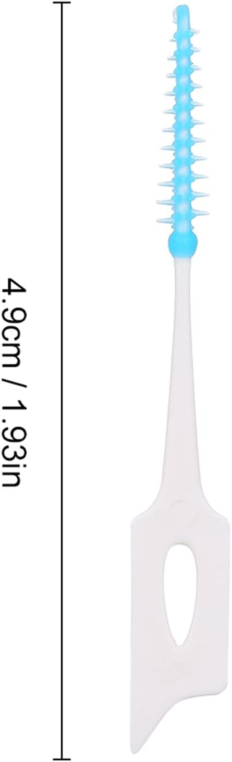 160Pcs Double-Ended Toothpick Soft Silicone Tooth Picks Dental Floss Interdental Brush Teeth Stick Dental Hygiene Tools BBZY