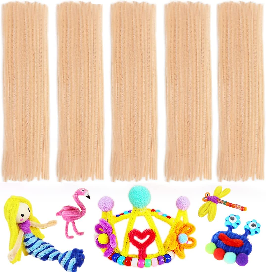 Pipe Cleaners, Pipe Cleaners Craft, Arts and Crafts, Crafts, Craft Supplies, Art Supplies (Beige)&hellip;