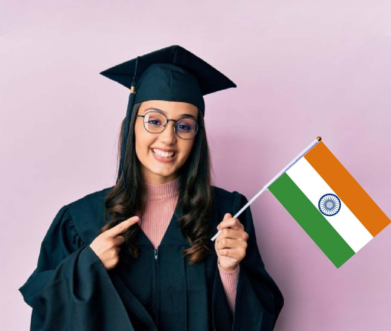 10 PCS India Handheld Small Flag, Indians Hand Held Mini Decor Decoration Banner