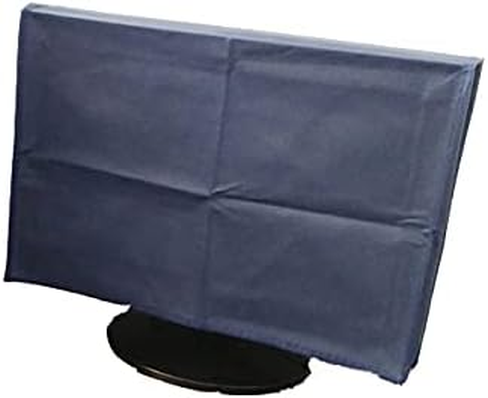 ALHBEJT 3-Piece Dust-Proof Computer Cover Set - Monitor, Keyboard, Tower Protection (29'' Monitor, Blue) image number 6