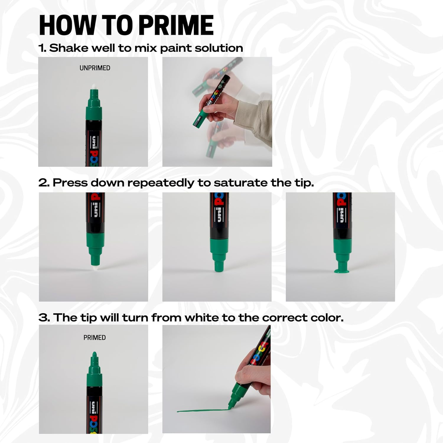 Posca PC5M 2.5Mm Medium Bullet Tip Marker, Red image number 2