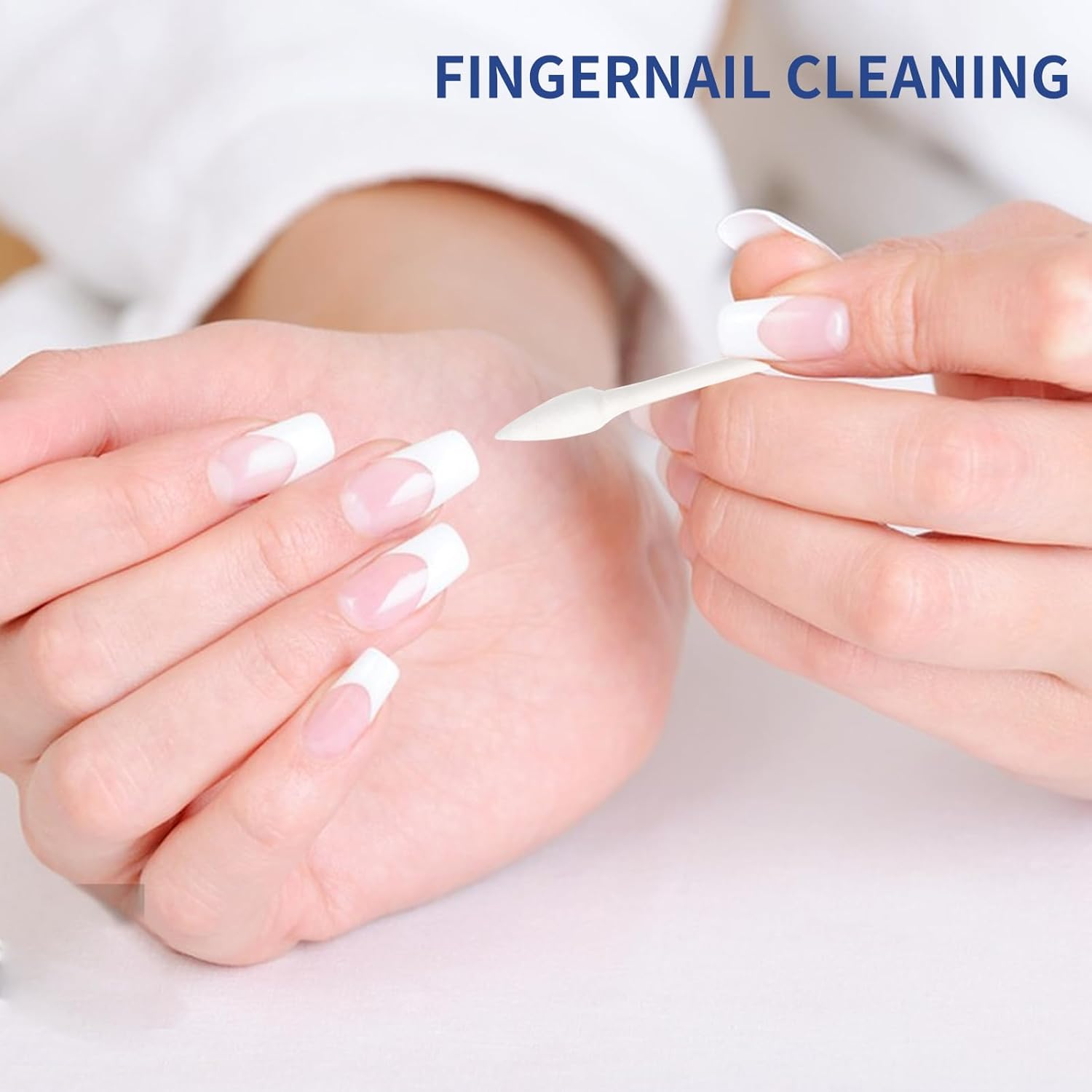 Pointed Tip Cotton Swabs, 800 Count Double Precision Tips Cotton Swabs round Head Cotton Buds with Paper Stick, Cotton Buds for Makeup, Personal Care, Crafts image number 4