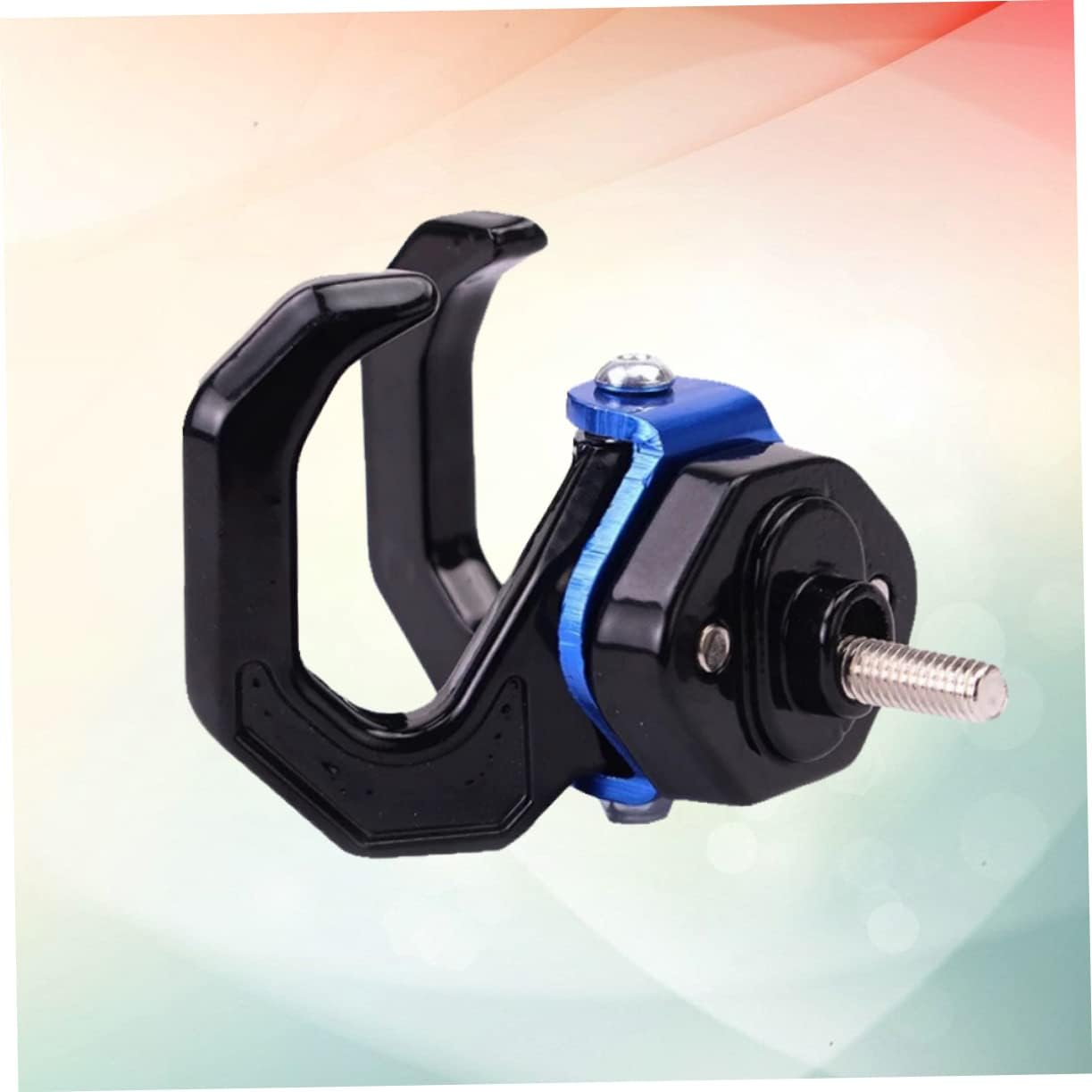 SUPVOX Aluminum Alloy Double Hook for Motorbike Helmet Bicycle Hooks Motorcycle Modification Parts Alloy Material Random Color