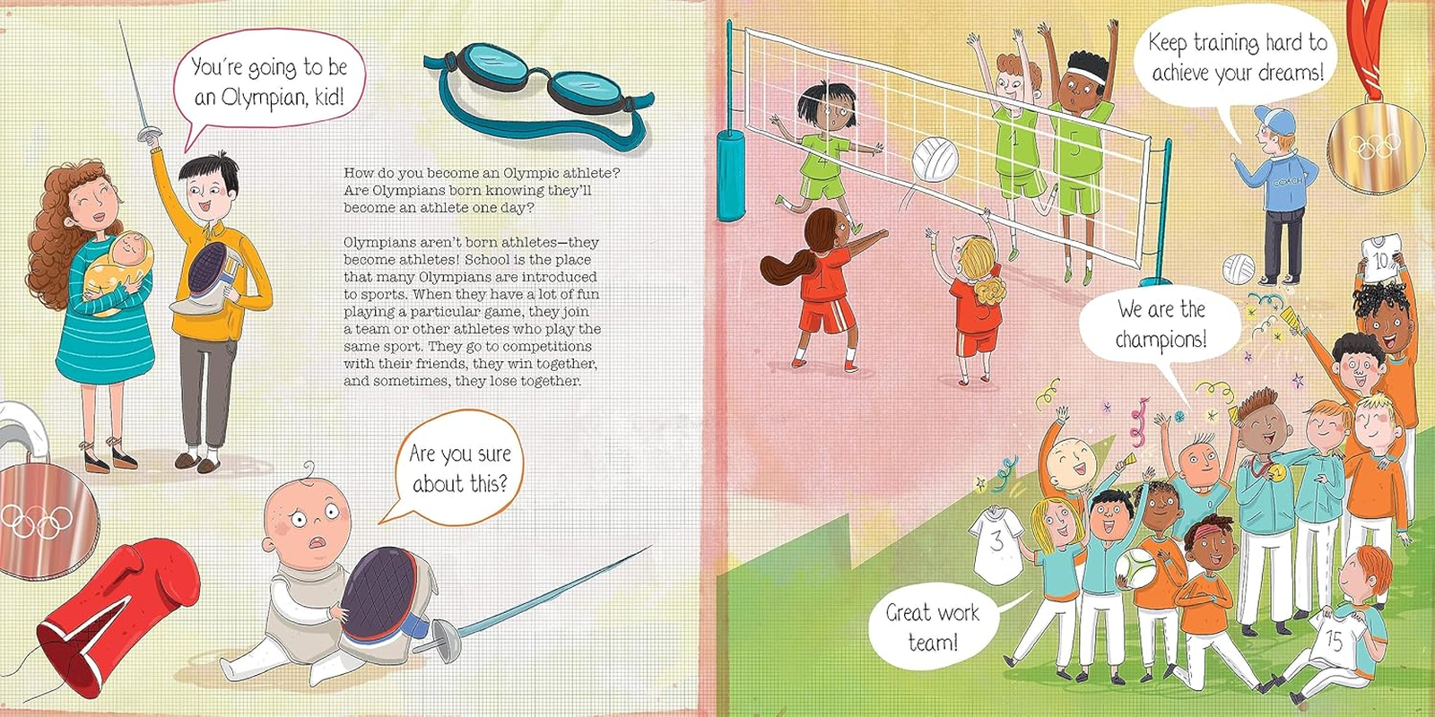 How Do You Become an Olympian?: a Book about the Olympics and Olympic Athletes image number 2