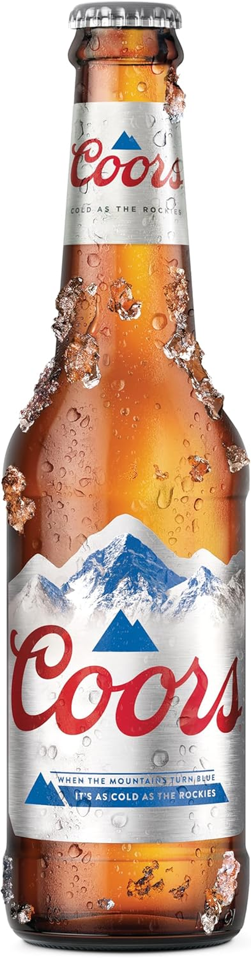 Coors Lager 330Ml Bottles, 4.2% ABV, 24 Pack
